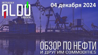 Обзор на нефть и другие commodities 0412 ALDO Трейдер [upl. by Esilahs]