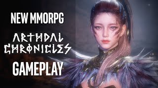 ARTHDAL CHRONICLES Gameplay  MMORPG For Mobile And PC [upl. by Barvick]