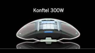 Konftel 300W Wireless Conference Phone Product Video [upl. by Alyahc]