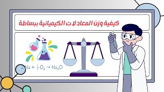 كيفية وزن المعادلات الكيميائية ببساطة  تعلم الآن [upl. by Stricklan]