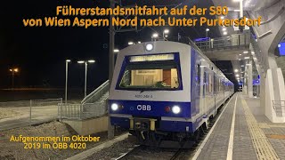 Führerstandsmitfahrt Wien Aspern Nord  Unter Purkersdorf S80 ÖBB 4020 4K [upl. by Radmen]