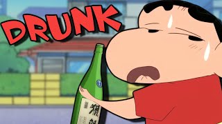 SHIN CHAN THE DRINKING GAME [upl. by Amathiste91]