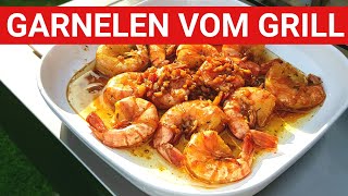 ♨️ GRILLBLITZ Garnelen perfekt vom Grill BBQ Tutorial Black Tiger Prawns Gambas Scampi Shrimps [upl. by Algernon829]