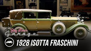 Nethercutt’s 1928 Isotta Fraschini Landaulet Type 8A  Jay Lenos Garage [upl. by Havot919]