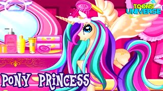 Pony Princess Hair Care My Little Pony Makeover Game [upl. by Alimaj337]