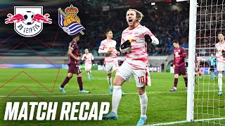 Das 22 bei RB Leipzig vs Real Sociedad  EUROPA LEAGUE  Round Up [upl. by Hannahsohs]