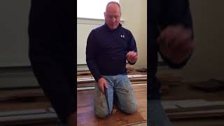 Hardwood floor removal without damaging it [upl. by Ytsirhk]