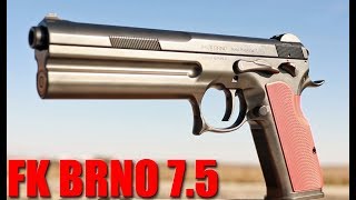 FK BRNO 75 Field Pistol Full Review 2000 FPS From A Handgun [upl. by Caassi356]