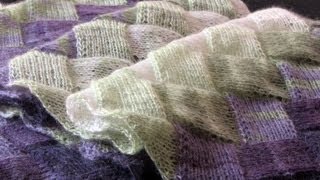 Learn to Knit Entrelac Part One [upl. by Cimah261]