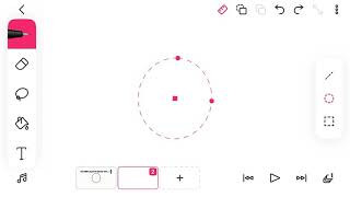 How to makedraw a perfect Circle in flipaclip [upl. by Namyac385]