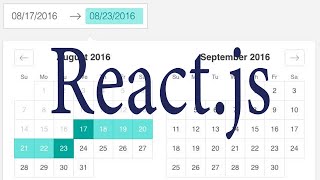 How to Use ReactDatepicker from AirBnB Date picker software  Calendar Booker for Reactjs [upl. by Ititrefen]