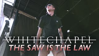 Whitechapel  quotThe Saw Is The Lawquot LIVE On Vans Warped Tour [upl. by Yedrahs]