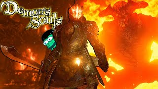 Going Through Hell To Reach THE FLAMELURKER  Demons Souls Gameplay PART 4 [upl. by Annekim728]