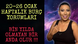 Nurcan Vecigün ile 2026 Ocak Haftalık Burç Yorumları [upl. by Neeuq]