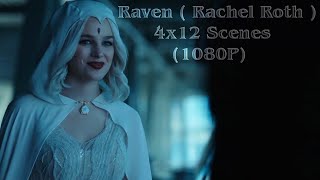 Titans Season 4 Episode 12  Raven Scenes 1080P [upl. by Oiceladni]