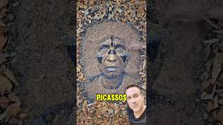 Artist Creates Stunning Portraits Using Pebbles He Finds in Nature [upl. by Aleira]