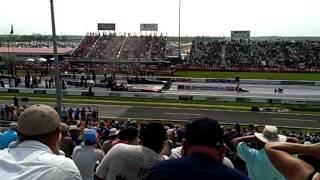 Top fuel dragsters in slow motion Baytowntx [upl. by Diandra]