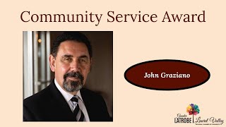 2023 Community Service Award John Graziano [upl. by Irik]