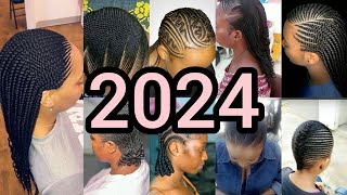 Flawless cornrows braids hairstyles for black women  Braids Hairstyles you will love in 2024 [upl. by Bickart54]