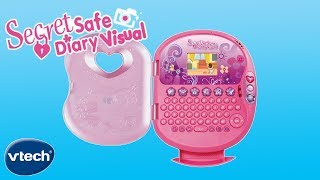 VTech Toys UK  Secret Safe Diary Visual  Toys For Kids [upl. by Airotna]