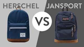 Herschel vs JanSport  Ultimate Pop Quiz and Right Pack Comparison [upl. by Parks500]