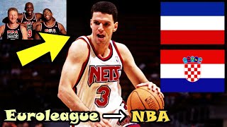 Drazen Petrovic The Player Who Changed The NBA Forever [upl. by Olaznog683]