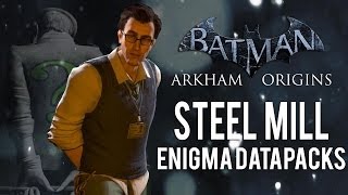 Batman Arkham Origins  Coventry  All Enigma Datapacks  Extortion Files Locations [upl. by Courtland]