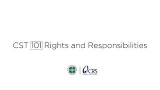 CST 101  Rights and Responsibilities [upl. by Eniamrahs]