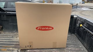 Fronius TransSteel 2200 Unboxing [upl. by Alit800]