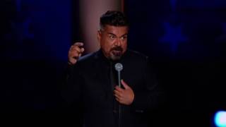 George Lopez  peanut allergies and speaking english [upl. by Sivlek]