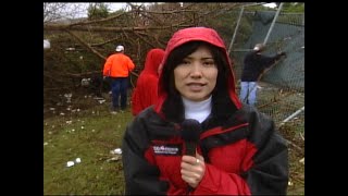 Amelia Santaniello Reports on the St Peter Tornado Outbreak [upl. by Bertha900]