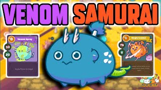 VENOM SAMURAI  PAKWAN  AXIE INFINITY ARENA GAMEPLAY [upl. by Anivek871]