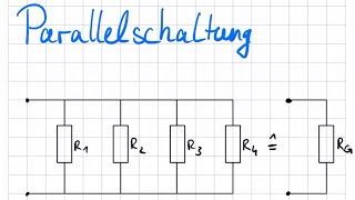 Parallelschaltung  Elektrotechnik [upl. by Zetnauq]