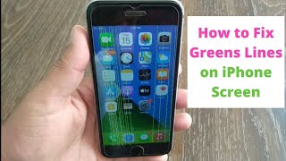 How to Fix Green Lines on iPhone Screen [upl. by Aronoel136]