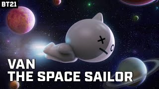 BT21 PLAYLIST  VAN VIBING ACROSS SPACE [upl. by Assyla160]