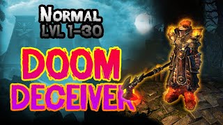 What rhymes with Doom MORE DOOM  Grim Dawn Deceiver build guide [upl. by Entsirhc]