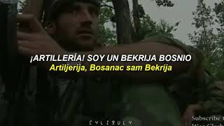 Bosanska Artiljerija \\ Canción folk bosnia SUB ESPAÑOL  BOSANSKI  BOSNIO [upl. by Kaplan]