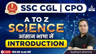 SSC CGL  SSC CPO  Science By Sushant Sharma  Syllabus Introduction [upl. by Irme]