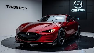 New 2025 Mazda RX7 UNVEILED  A Legend Reborn with a Surprising Twist [upl. by Hak]