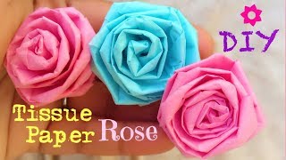 FREE template How to make paper rose [upl. by Atiuqehc]