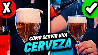 Como servir correctamente una cerveza [upl. by Noxaj]