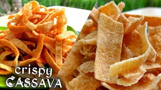 HOMEMADE CRISPY CHIPS  SALVARO CASSAVA CRISPS [upl. by Fremont]