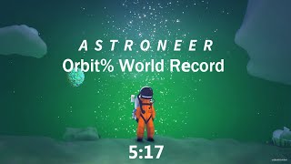 Astroneer Orbit speedrun World Record 517 [upl. by Artap958]