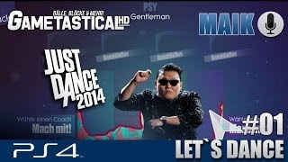 Just Dance 2014 PS4HD Psy  Gentleman Bodycam [upl. by Enitsej462]