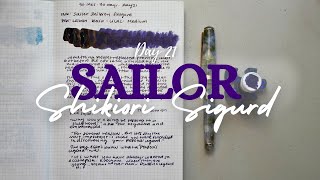 Day 21 Sailor Shikiori Shigure  30inks30days [upl. by Montgomery]