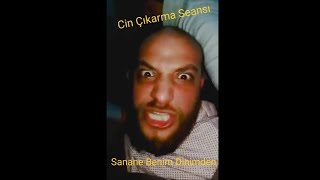 Cin Çıkarma Seansı Sırasında Cinden Hocaya Sanane lan Pislik Sanane Benim Dinimden Sen Kendine Bak [upl. by Macnair973]