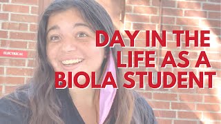 Baileys Day in the Life at Biola University  Becoming Biola [upl. by Novad]