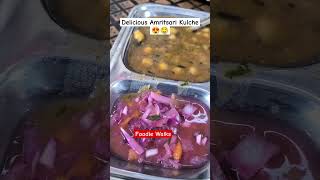 Delicious Amritsari Kulche Chole 🤤🤤  Amritsari Kulcha Recipe amritsar amritsarikulcha naan [upl. by Schnorr674]