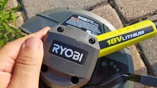 Ryobi 18v Edger Review P2300 [upl. by Ecnerewal]