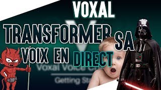 Transformer sa voix en directlive  Voxal [upl. by Aihsinat]